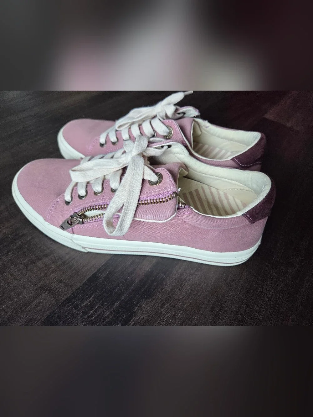 Taos Z Soul Shoes (Size 7) - Dusty Rose/Wine - Picture 5 of 7